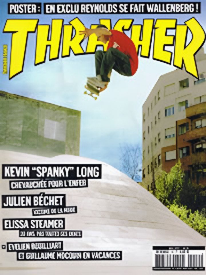Thrasher, avec Julien Béchet au sommaire.