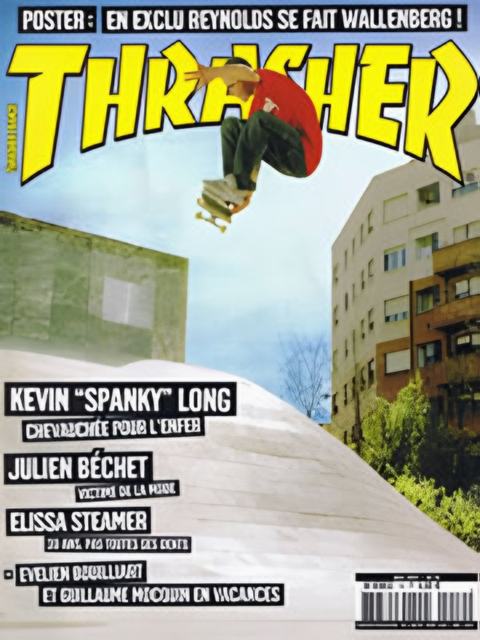 Thrasher, avec Julien Béchet au sommaire.